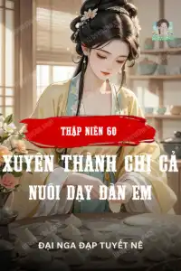 Bìa truyện Thập Niên 60 Xuyên Thành Chị Cả, Nuôi Dạy Đàn Em